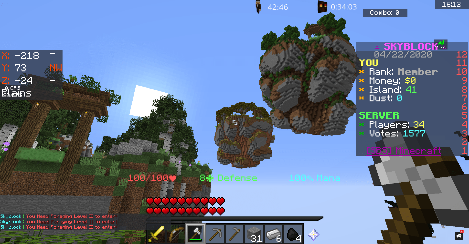 The internet protocol address of a minecraft multiplayer server depends on whether the server is being hosted on a internal or external network. Fastest What Is The Server Address For Hypixel Skyblock