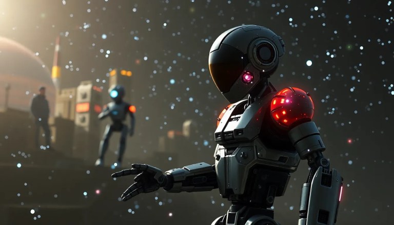 What If Robots Were the Key to Intergalactic Travel?