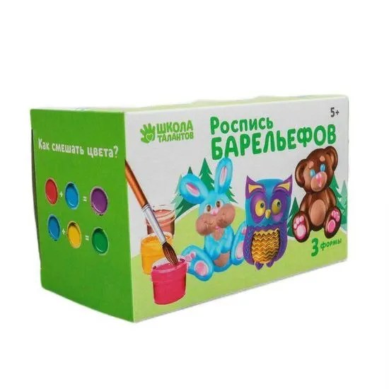 Kraftika Malba Sadrovych Reliefu Obyvatele Lesa Mall Cz