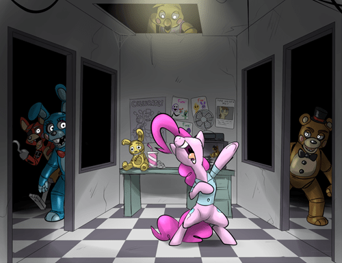 Animals like deer, rabbits, squirrels, birds and other c. Five Nights With Pinkie - My Little Brony - my little pony, friendship is magic, brony, PokÃ©mon GO