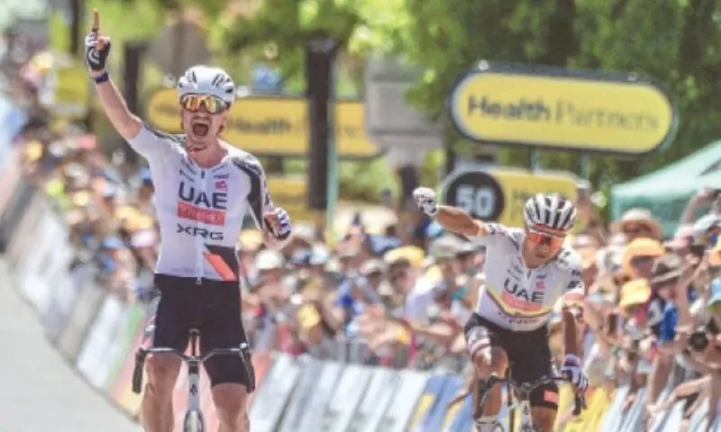 Vine and Narvaez complete double for UAE Team Emirates XRG Vine and Narvaez complete double for UAE Team Emirates XRG