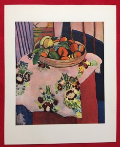 Henri Matisse Still Life With Orange Rar Vintage Offs Lithograph1939 Platesigned Ebay