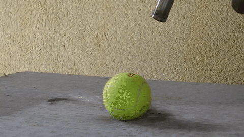 Pelota Bola Quemando Gif En Gifer De Madi