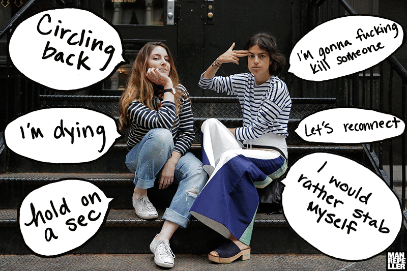 Leandra Medine Stoop Man Repeller Gif Find On Gifer