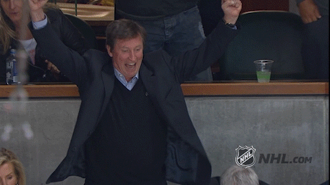 The perfect edmonton oilers goal oilers goal stanley cup playoffs animated gif for your conversation. Letmebe Wayne Gretzky Celebracion Gif Find On Gifer