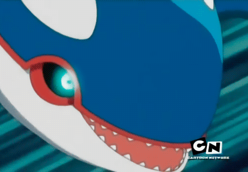 Kyogre finds itself often as an offensive monster spamming water spout to . Pokemon Kyogre Gif Find On Gifer