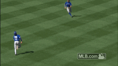 Mets outfielder kevin pillar after being hit by a pitch monday. Toronto Blue Jays Kevin Pillar Mlb Gif Find On Gifer