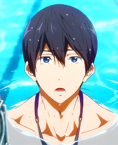 Anime · #anime · #swimming anime · #swimming homos · #an old thing from 2013 · #baka:oe · #mystuffs · #makoto tachibana · #makoto · #&nbsp;. Haru Libertad Free Gif Find On Gifer