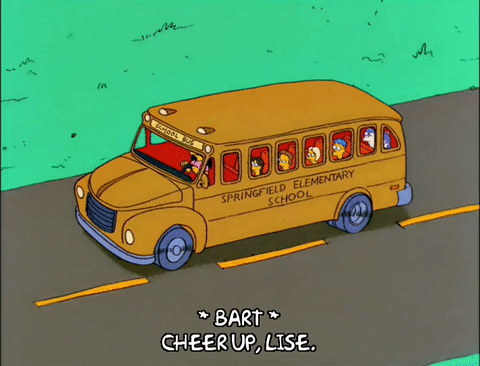 Gif School Bus 10x07 Temporada 10 Gif Animado En Gifer