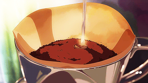 Animefoood, a blog on tumblr. Anime Kaffee Coffee Gif Find On Gifer
