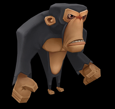 Funny Gifs Monkey Gif Vsgif Com
