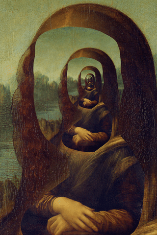 Deface Intriguing Gioconda Gif Find On Gifer