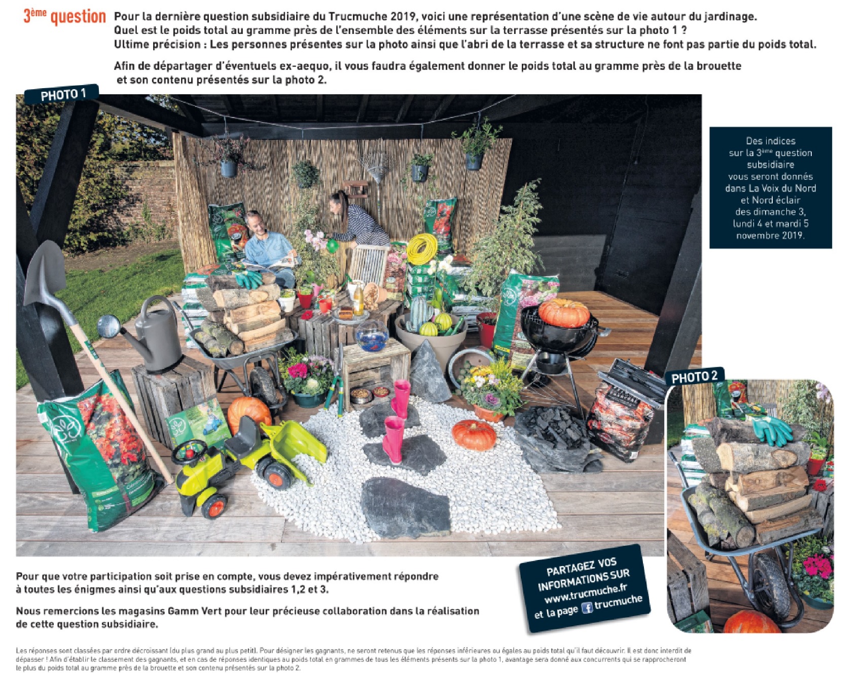 Pour les trucmucheurs aguerris, nous sommes ravis de vous revoir, . questions subsidiaires â Forum Trucmuche