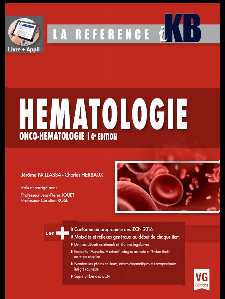 Pdf is a hugely popular format for documents simply because it is independent of the hardware or application used to create that file. Ikb Hematologie Onco Hematologie 4e Ed 2018 Pdf Gratuit Univers MÄdecine