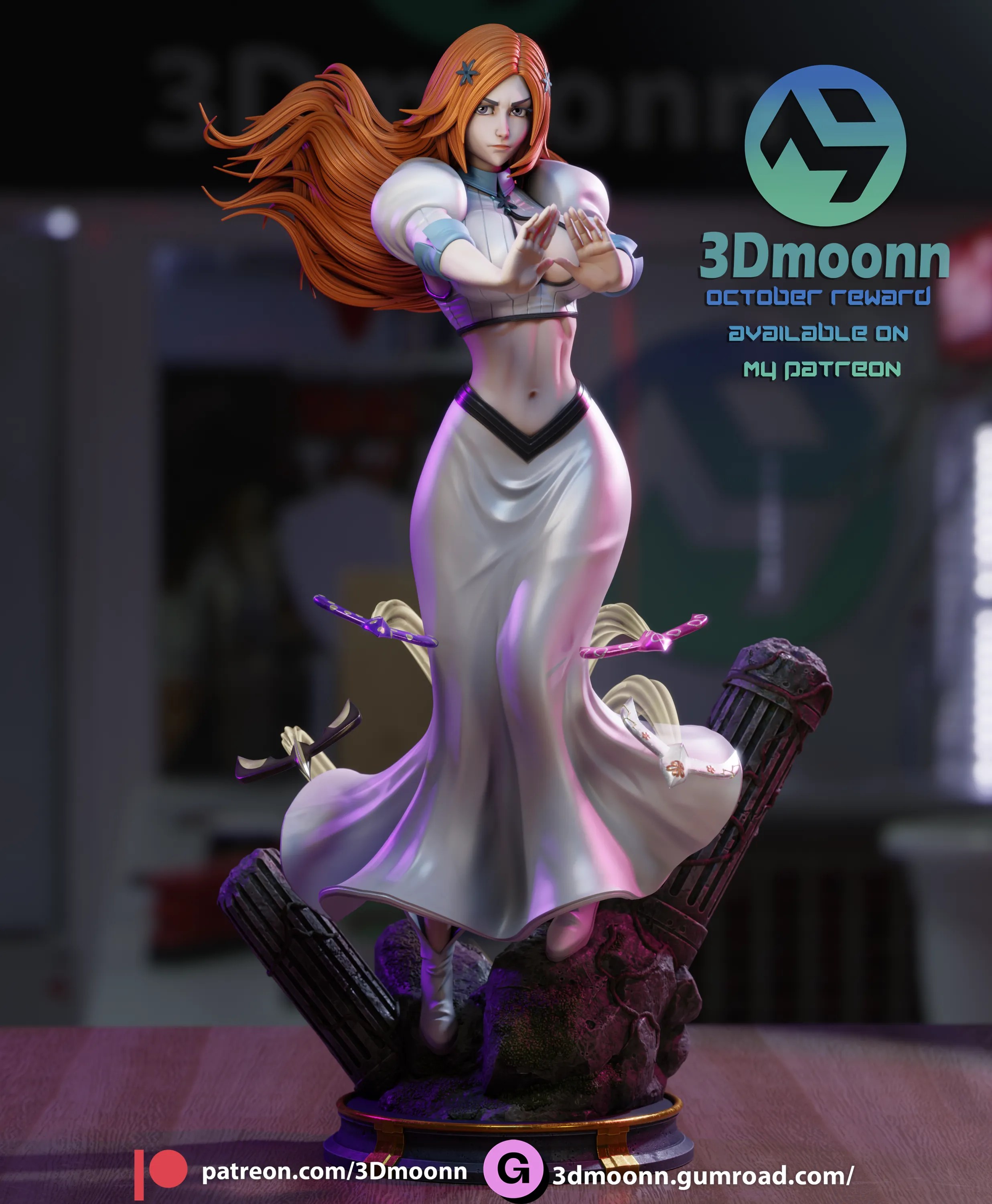 3Dmoonn – Orihime (3d-print)new 