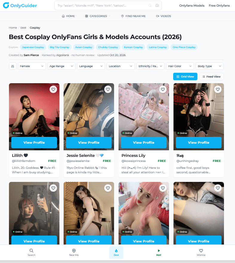 FreeHentaiStream presents Release Calendars: How Game Launches, Anime Seasons and Conventions Drive Cosplay Demand on OnlyFans