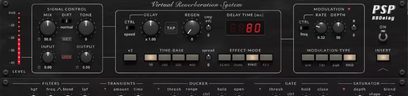 PSPaudioware PSP BBDelay v1.0.0-R2R