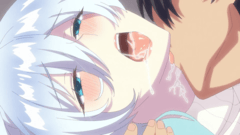 HentaiVideos.net Hitozukiai ga Nigate na Miboujin no Yukionna-san to Noroi no Yubiwa Episode 2