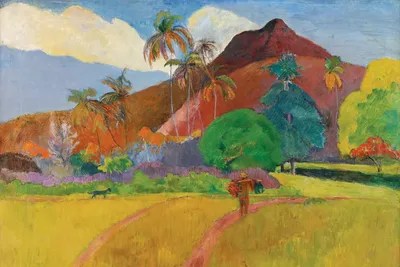 If you buy from a link, we may earn a commission. Tahitian Landscape 1891 Art Print By Paul Gauguin Icanvas
