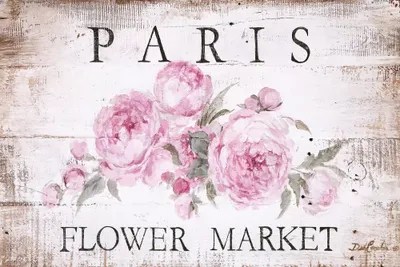 paris flower market sign canvas art by debi coules icanvas