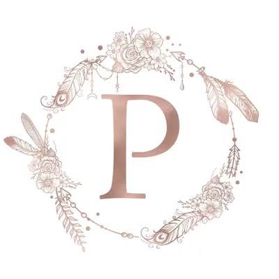 the letter p canvas art print by nature magick icanvas