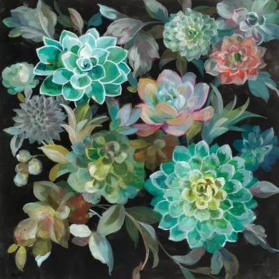 Lauren murphy is a freelance writer and photography enthusiast who loves to create. Floral Succulents Canvas Wall Art By Danhui Nai Icanvas
