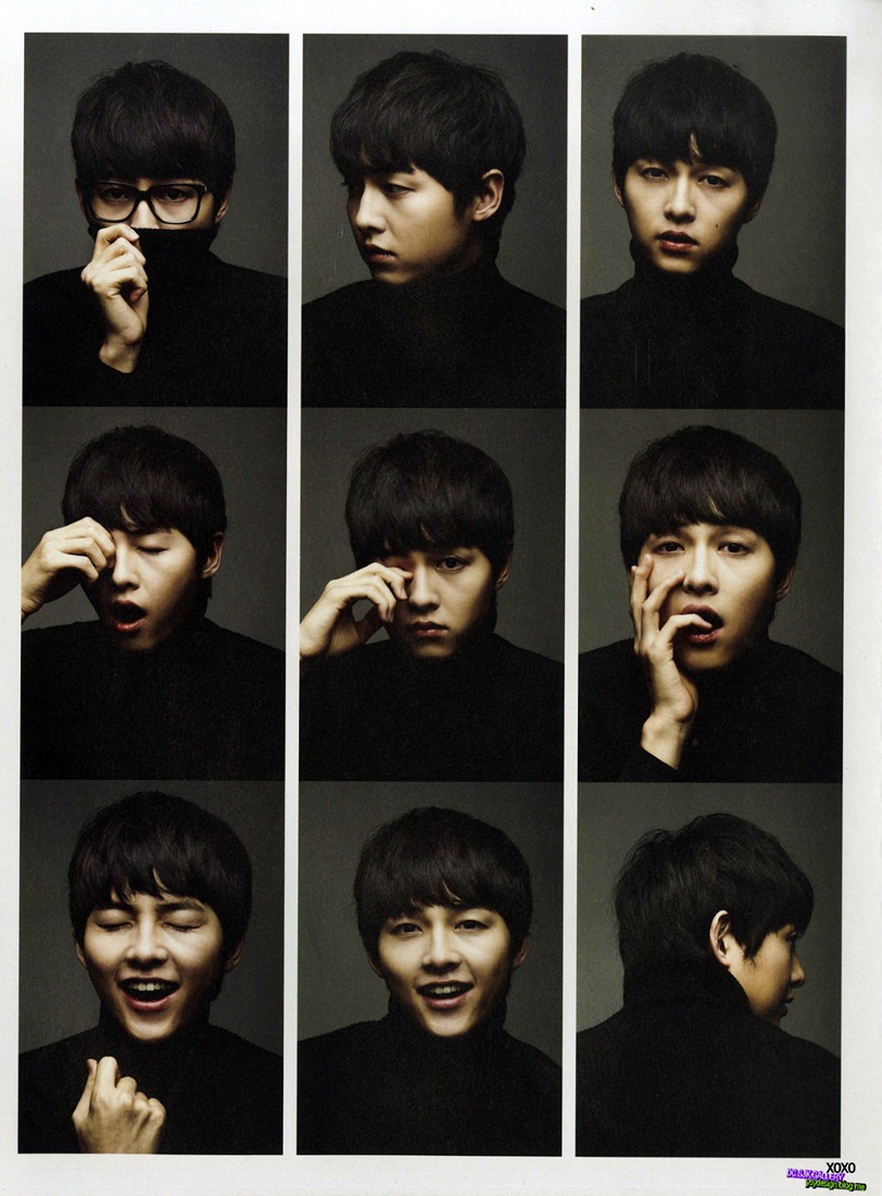 Mag Scan Song Joong Ki Oh Boy Korea Magazine April 13 Kafphotoblog