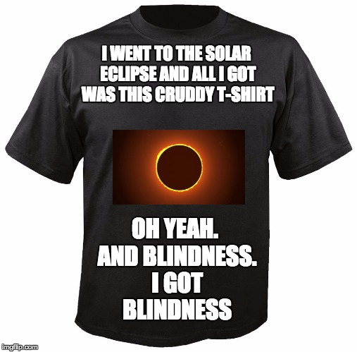 In the minutes before a solar eclipse plunged chile into darkness, a loudspeaker projected a deep baritone to a group of blind men and women . Solar Eclipse - Imgflip