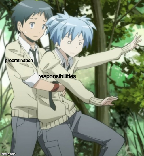 Make other memes like procrastination with the best meme generator and meme maker on the web, download or share the procrastination meme. Ack Imgflip