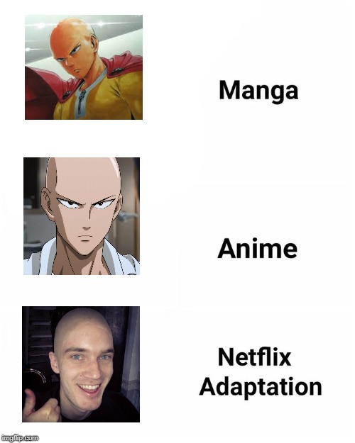 Bypass this captcha with a meme generator premium account. Netflix Adaptation Imgflip
