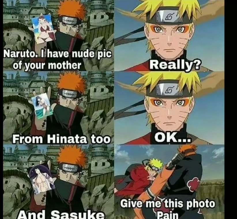 805k members in the naruto community. How Naruto And Pains Fight Truly Started Blank Template Imgflip