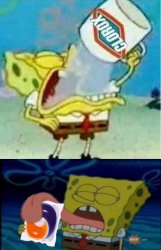 Haven't seen a randomly bears for dnd, but in a pc game i played if you didn't dig up your tree stumps the admin would spawn loads of bears . "spongebob" Meme Templates - Imgflip