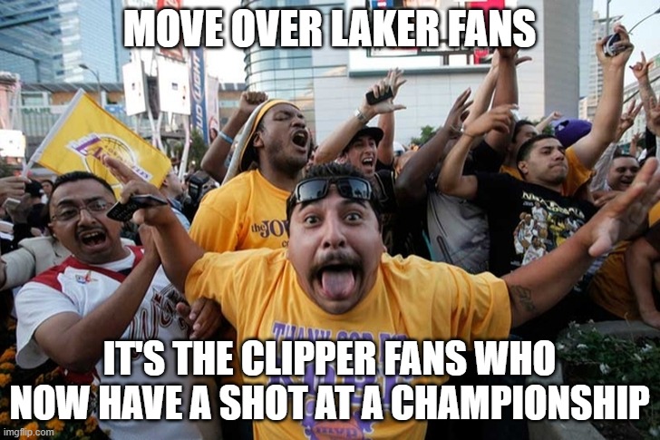 Lakers Meme . Image tagged in laker fans - Imgflip