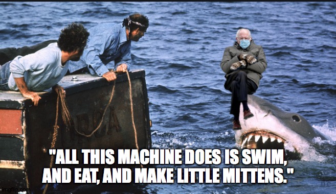 While on the fishing vessel, orca, brody attempted to lure the shark by tossing raw meat in the waves. You Re Gonna Need A Bigger Boat Imgflip