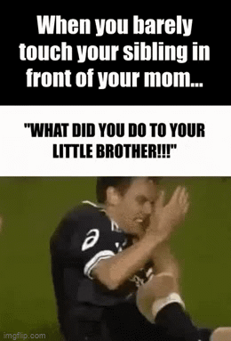 With tenor, maker of gif keyboard, add popular barely animated gifs to your conversations. When You Barely Touch Siblings Imgflip
