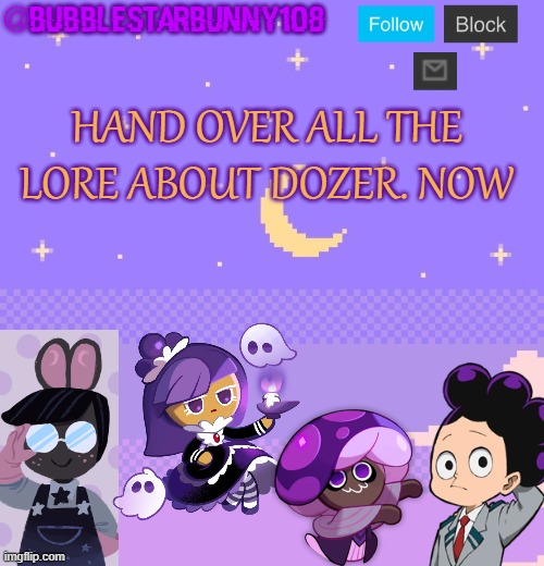#dozer+cookie · follow · new post. Me When Cookie Run Lore Imgflip