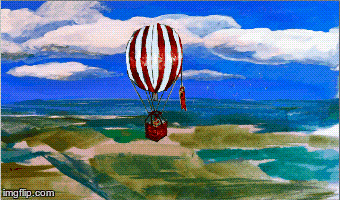 Hot Air Balloon Gif Animation Eric Alexander Santoli