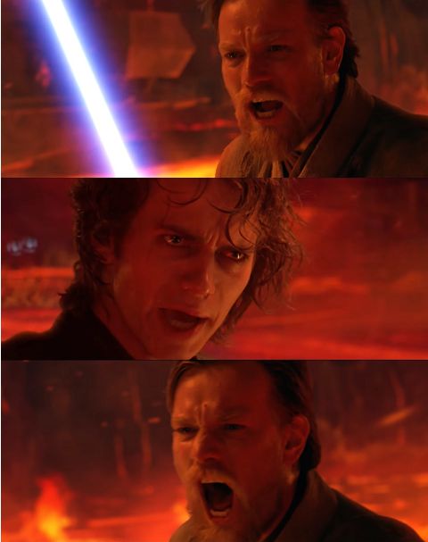 It started in 1977, when the first star wars film hit theaters. Lost anakin Blank Template - Imgflip