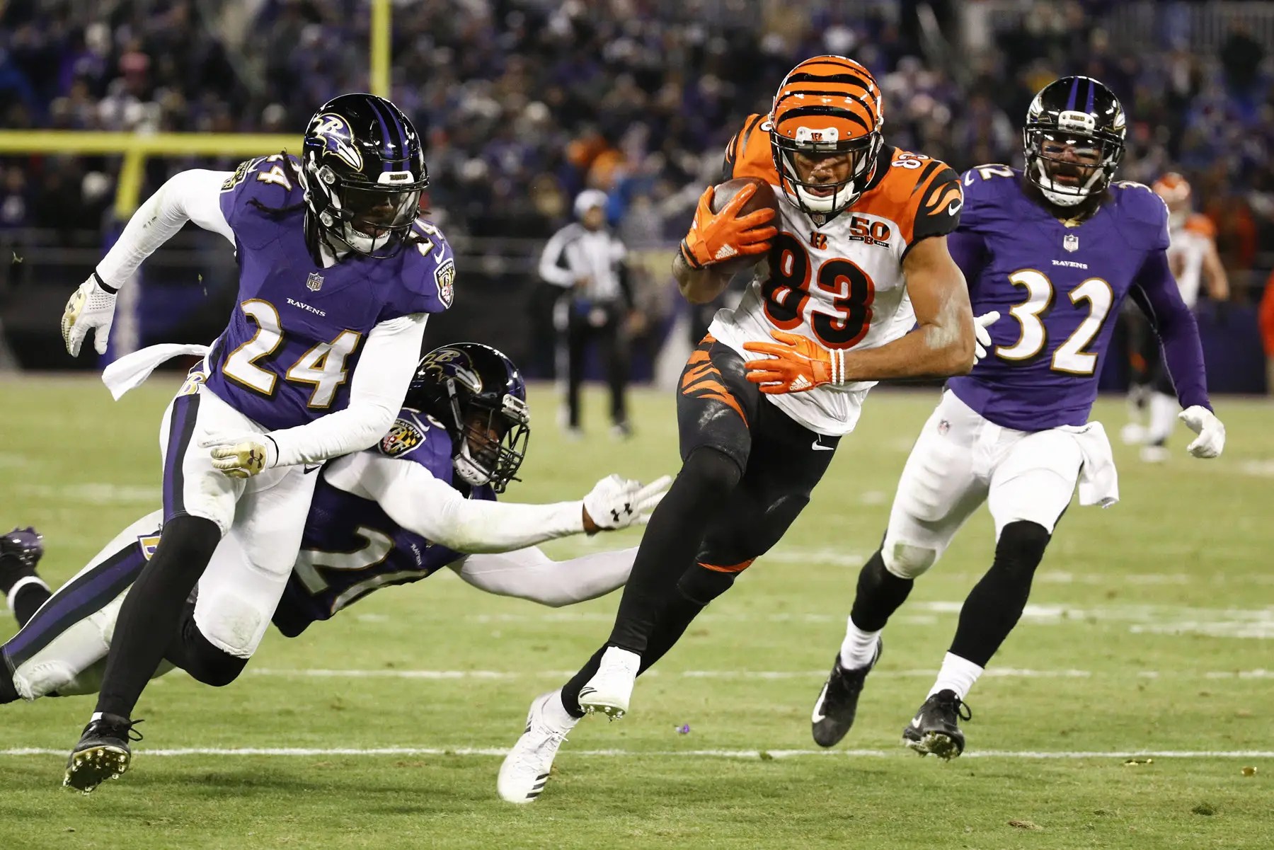 Full cincinnati bengals schedule for the 2021 season including dates,. Ravens Eliminated From Playoffs After Bengals Score On 4th Down Play