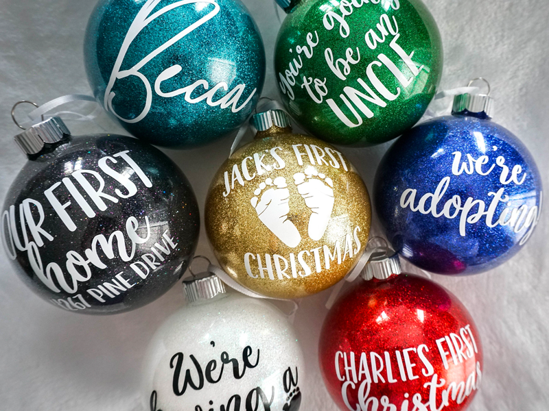 It’s fun and so super easy since it doesn’t require perfection of any kind. 10 Of The Best Personalized Christmas Ornaments
