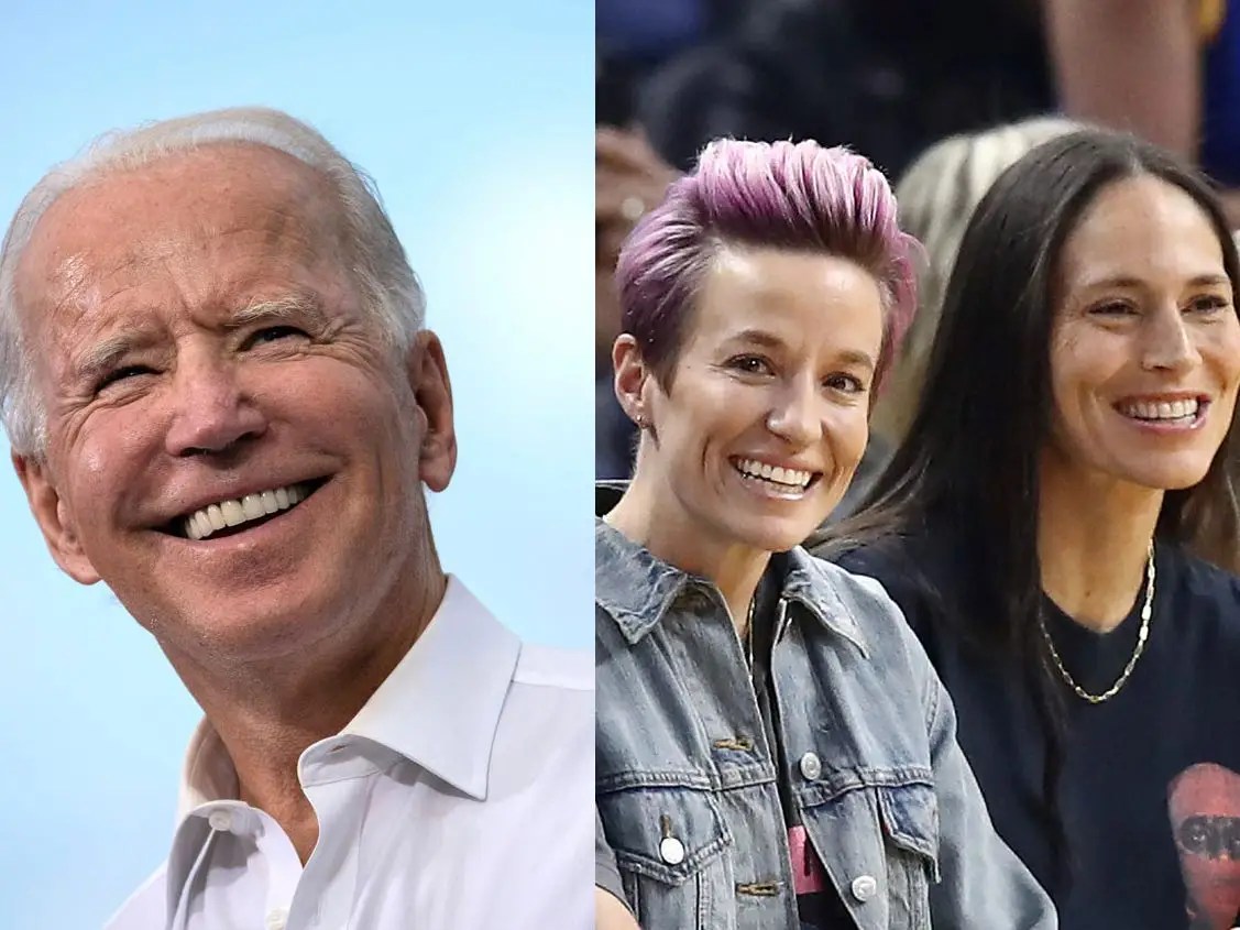 Megan Rapinoe Sue Bird Wedding : Joe Biden Congratulates Megan Rapinoe Sue Bird On Engagement