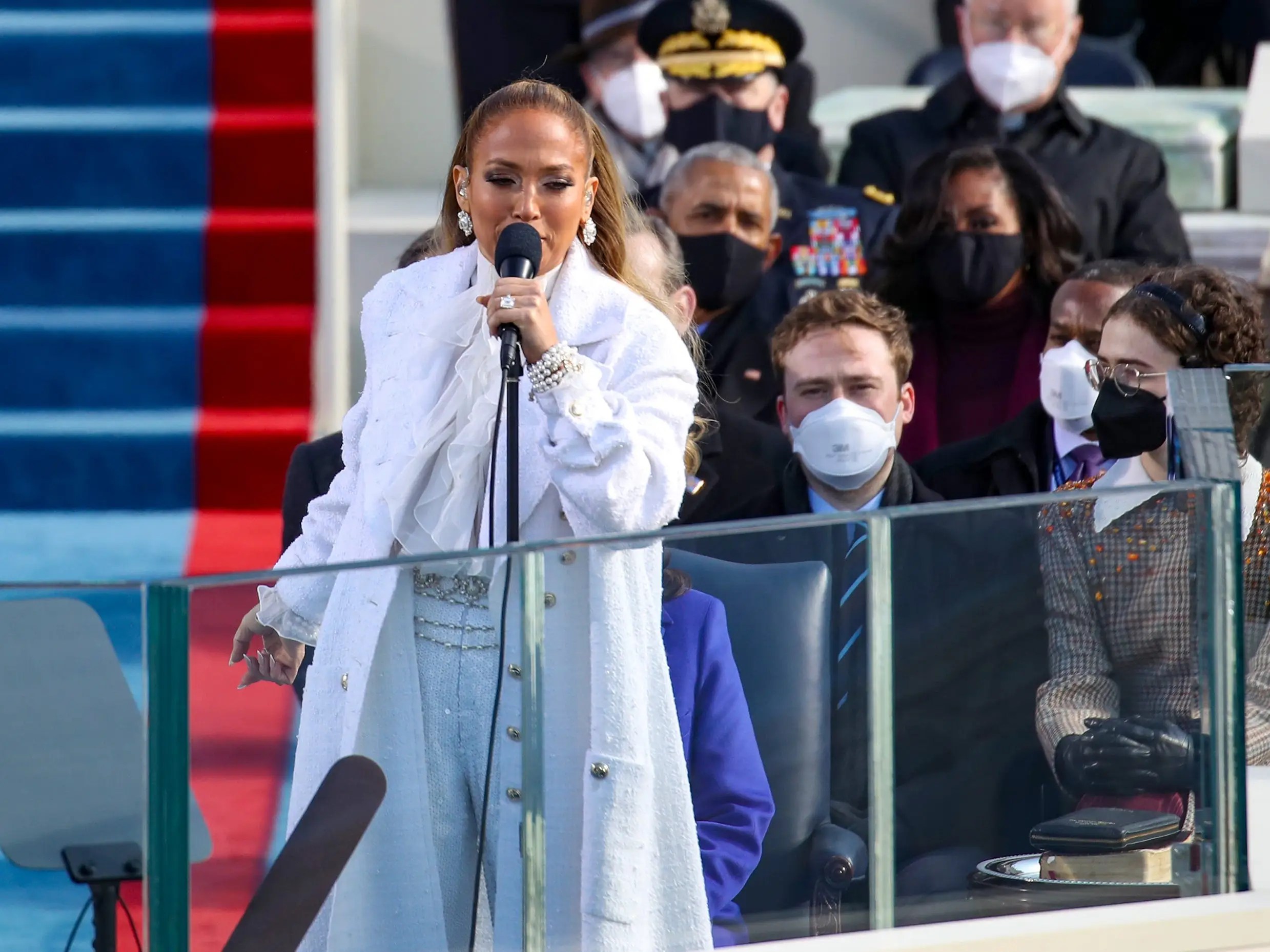 Jennifer Lopez 2020 Songs : Jennifer Lopez Referenced Her Own Song During Inauguration Performance