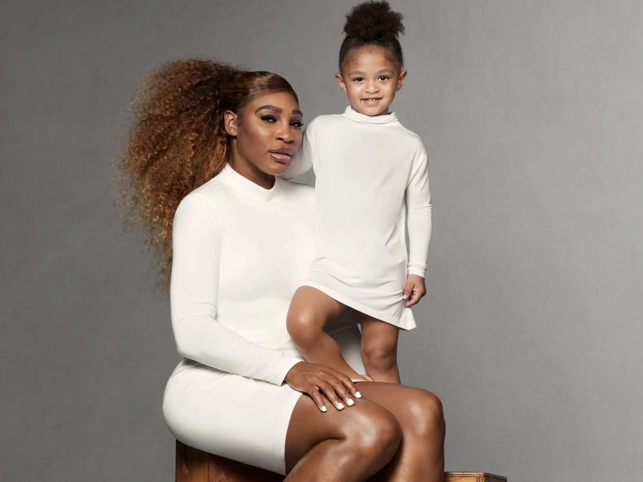 Serena jameka williams (born september 26, 1981) is an american professional tennis player. Serena Williams Daughter Olympia Ohanian Stuart Weitzman Photo Shoot