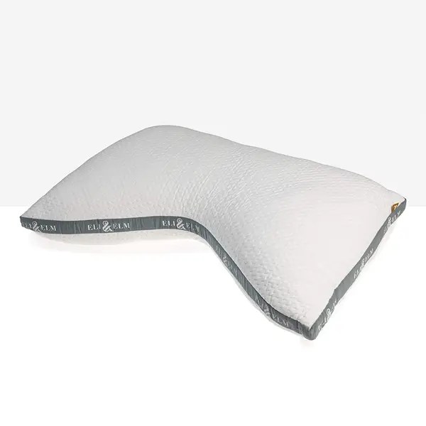 I’m a side sleeper — I tested 2 crescent-shaped pillows, and this one fixed my neck and shoulder pain