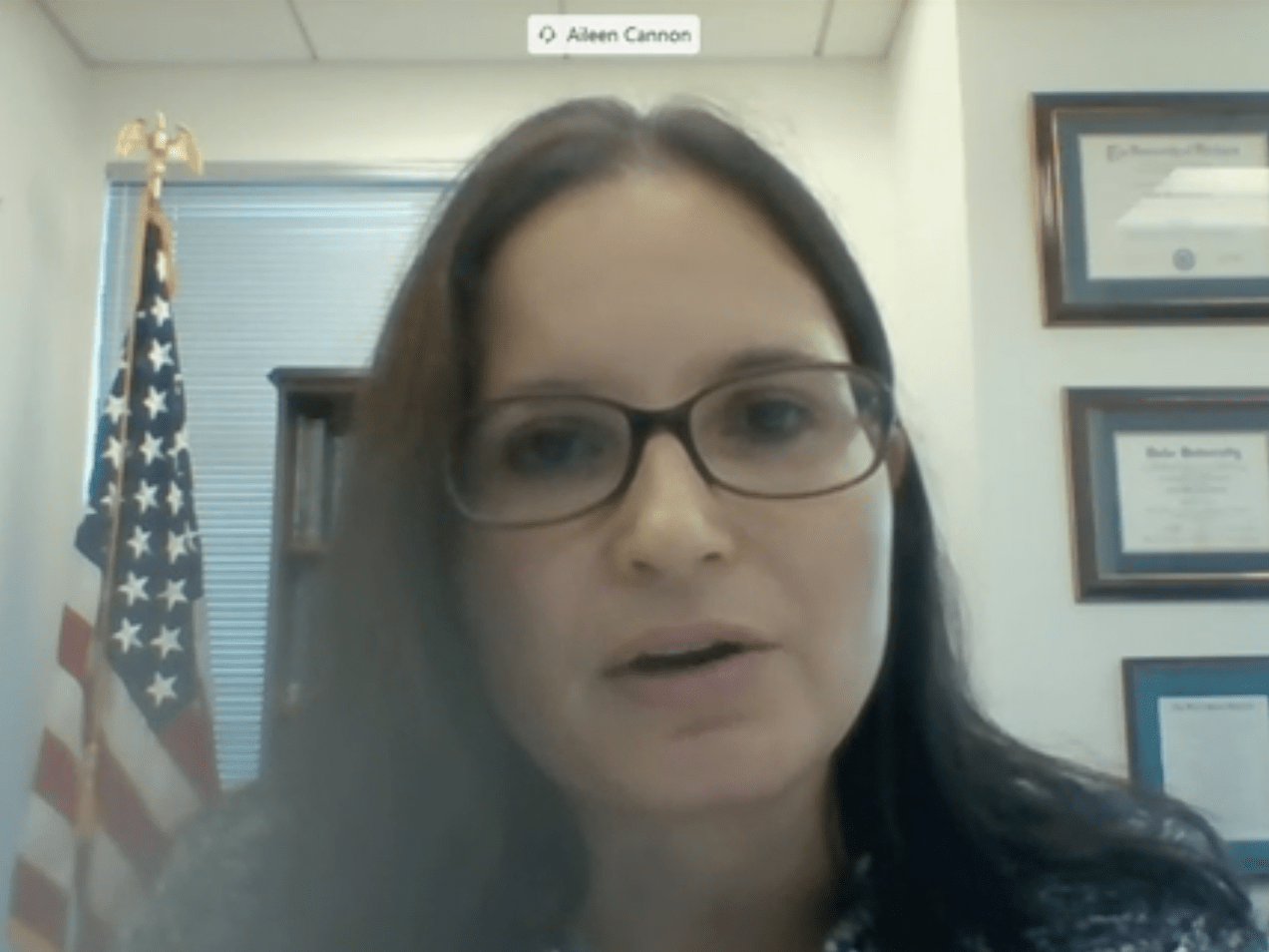 Burtų sėkmė: Trumpo teisėja greičiausiai bus jo paskirtoji Aileen Cannon, kuri jau įteikė jam pergales, dėl kurių teisės ekspertai laužė galvą