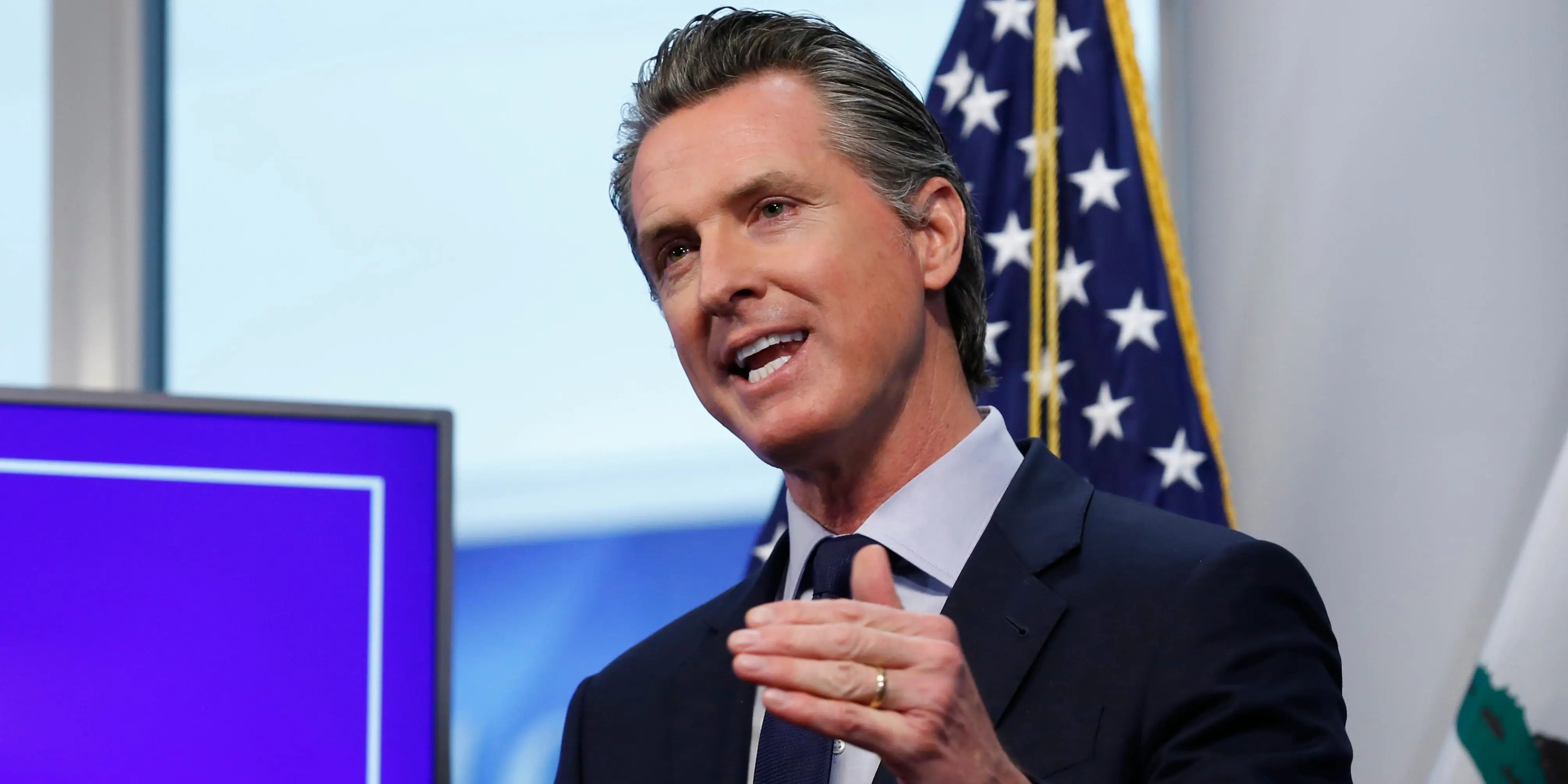 Gov. Gavin Newsom Denied Entry to Fireside Chat at Davos, Per Social Media
