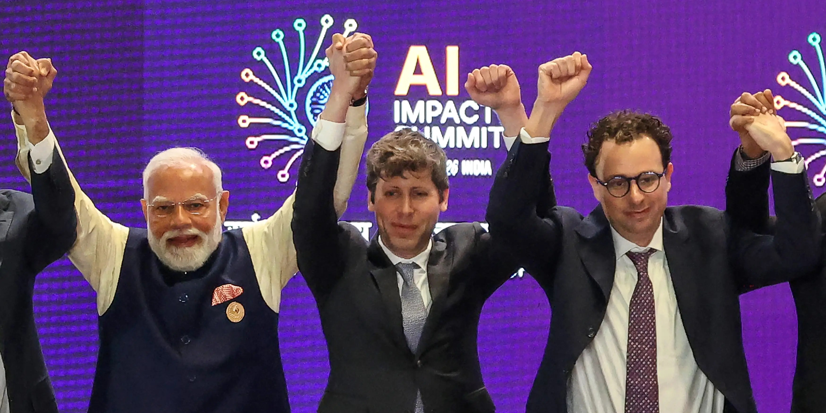 AI’s Top Leaders Got Corralled Into Holding Hands