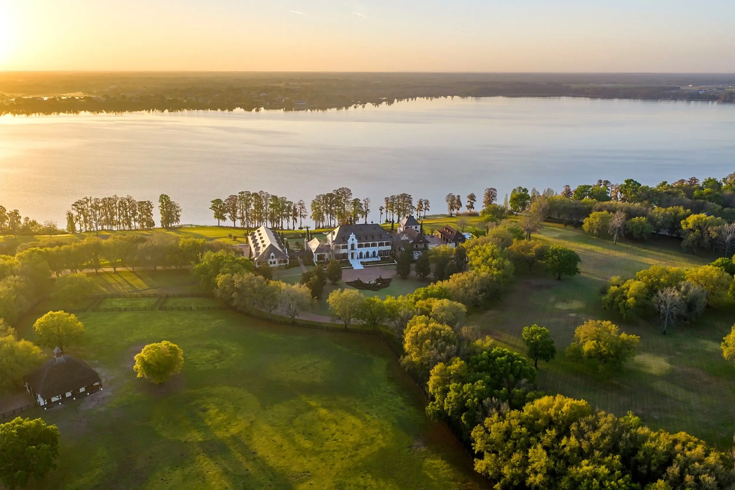 This 5-million French Normandy Château in Florida features a private spa and a go-kart track. See inside.