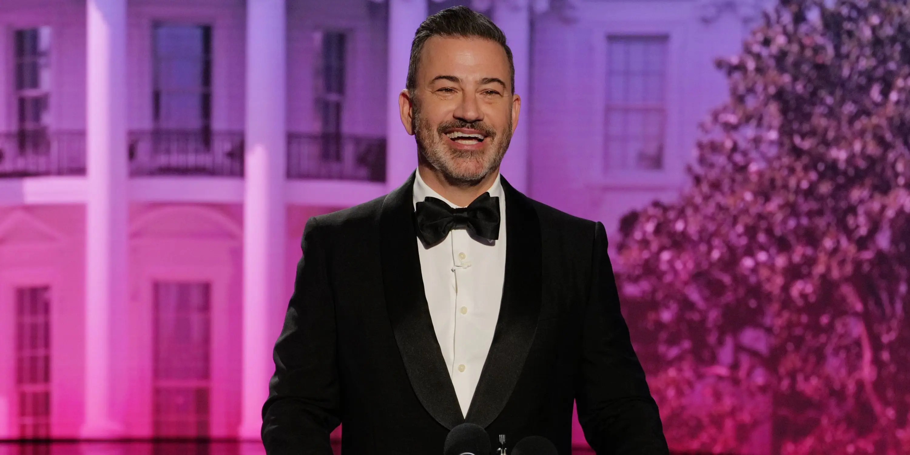 Jimmy Kimmel Pokes Fun at Trump Beef in Disney Ad Presentation