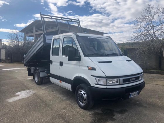 2005 Iveco Daily 35c13 Double Cab 7 Seats Tipper In Reggio Calabria Italy